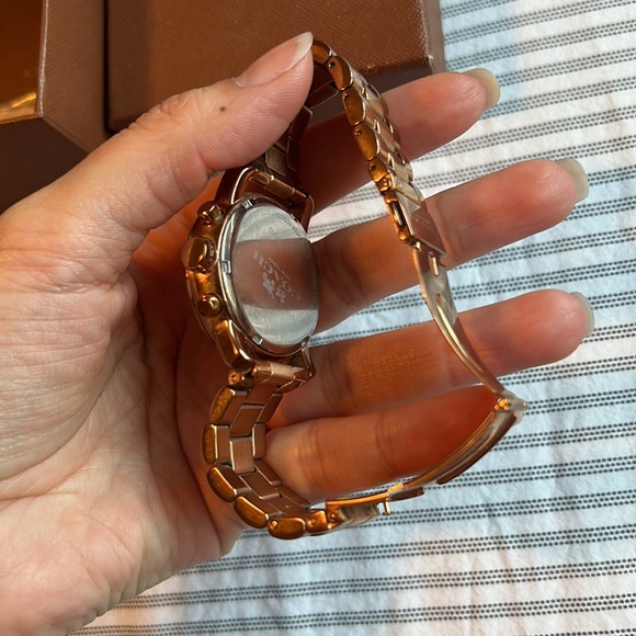 Rose Gold Coach Watch - Picture 3 of 9